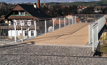 Schweiss- und Metallbau_Centrum Steffen GmbH - Aussichtspodest aus feuerverzinktem Stahl