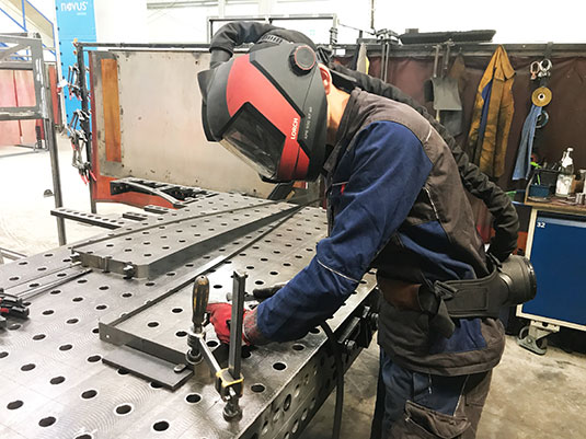 SMC Steffen GmbH - Schweißarbeitsplatz